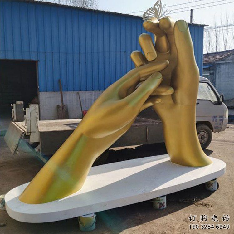 手雕塑 大手拉小手雕塑 不銹鋼手雕塑廠家 手雕塑 大手拉小手雕塑 不銹鋼手雕塑廠家