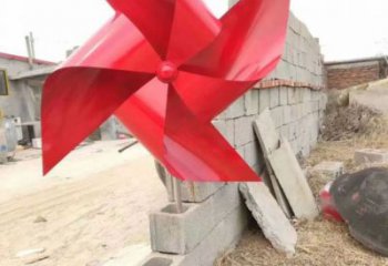 風(fēng)車雕塑 氣流自動模式 不銹鋼風(fēng)車雕塑廠家
