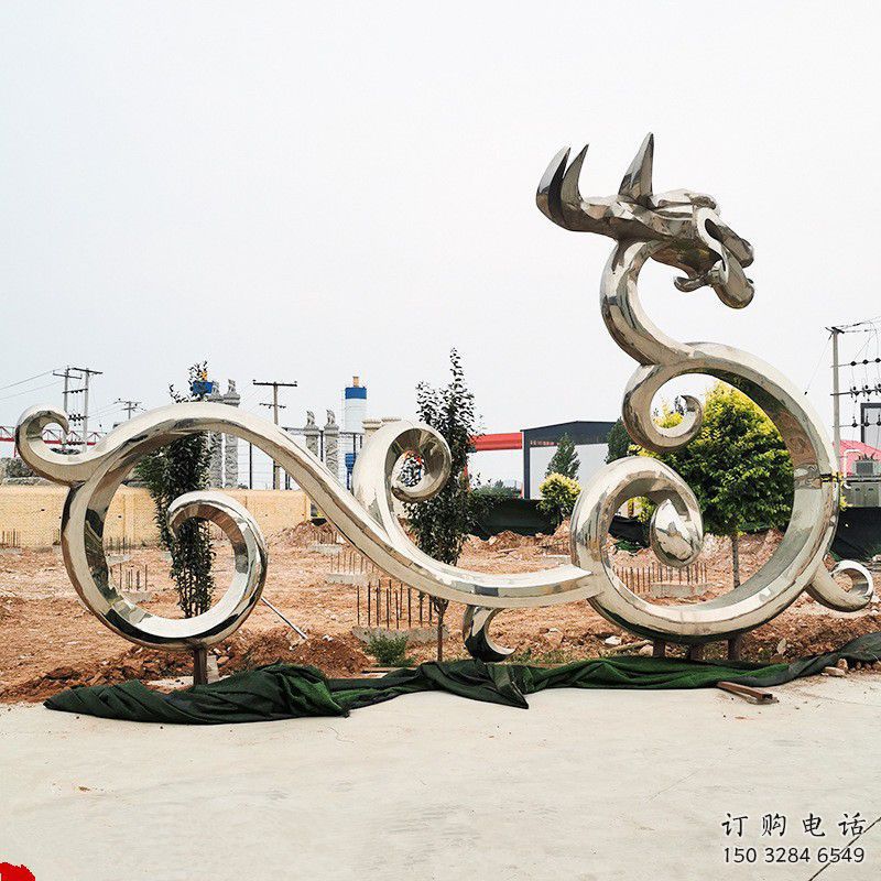 龍雕塑 鏡面動(dòng)物擺件 抽象不銹鋼龍雕塑廠家 龍雕塑 鏡面動(dòng)物擺件 抽象不銹鋼龍雕塑廠家