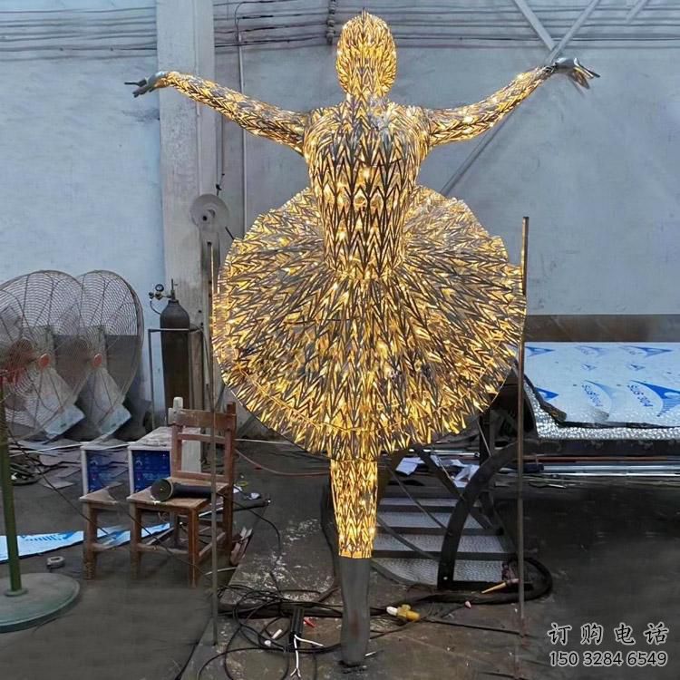 芭蕾舞雕塑 鏤空燈光小品 戶外大型芭蕾舞雕塑廠家 芭蕾舞雕塑 鏤空燈光小品 戶外大型芭蕾舞雕塑廠家