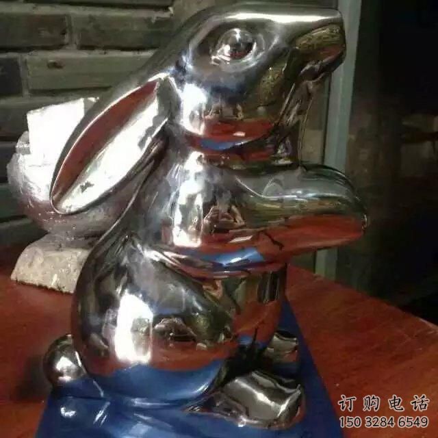 鏡面兔子雕塑廠家 現(xiàn)代商場擺件 大型仿真兔子雕塑 鏡面兔子雕塑廠家 現(xiàn)代商場擺件 大型仿真兔子雕塑