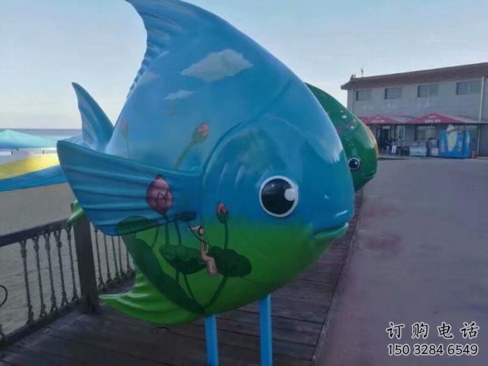 噴漆魚兒雕塑廠家 卡通廣場小品 公園彩繪魚兒雕塑 噴漆魚兒雕塑廠家 卡通廣場小品 公園彩繪魚兒雕塑