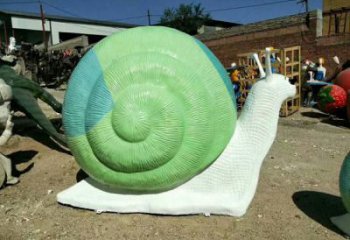 公園蝸牛雕塑廠家 中式卡通小品 風(fēng)景區(qū)仿真蝸牛雕塑