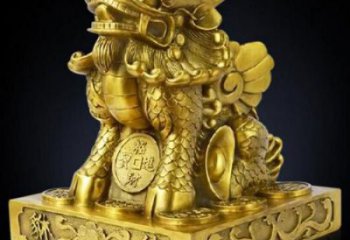 園林獨(dú)角獸雕塑廠家 大型酒店擺件 街道仿古獨(dú)角獸雕塑