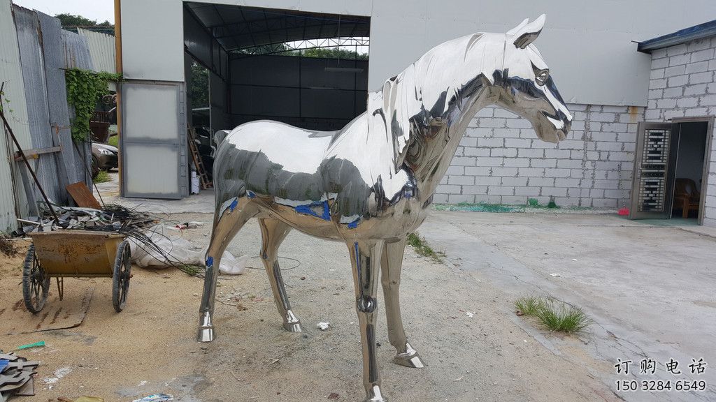 抽象馬雕塑廠家 創(chuàng)意村口擺件 玄關鏡面馬雕塑 抽象馬雕塑廠家 創(chuàng)意村口擺件 玄關鏡面馬雕塑