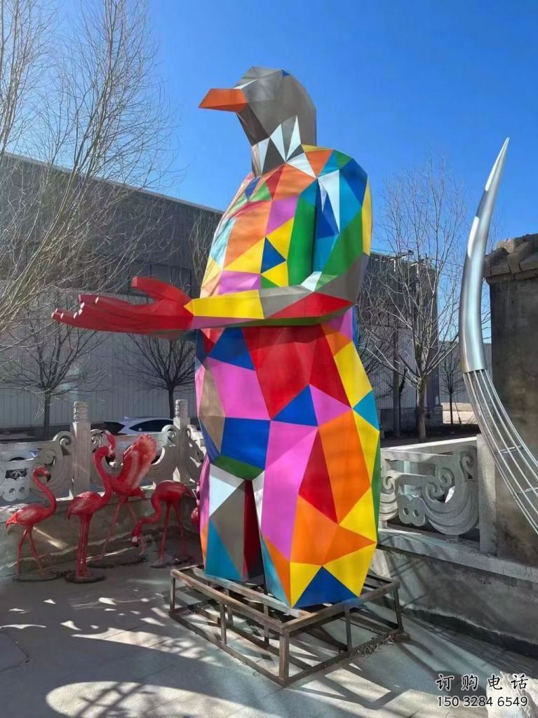 步行街飛鳥(niǎo)雕塑廠家 創(chuàng)意卡通擺件 大型切面飛鳥(niǎo)雕塑 步行街飛鳥(niǎo)雕塑廠家 創(chuàng)意卡通擺件 大型切面飛鳥(niǎo)雕塑