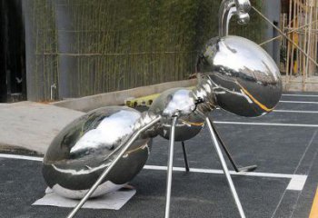 抽象螞蟻雕塑廠(chǎng)家 創(chuàng)意村口擺件 玄關(guān)大型螞蟻雕塑