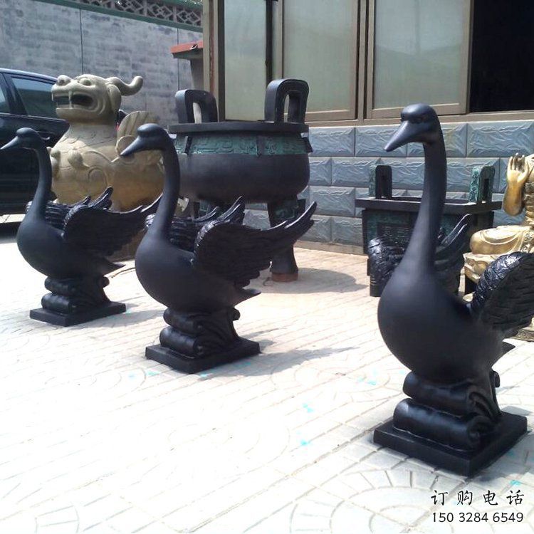 街道鴨子雕塑廠家 創(chuàng)意村口小品 酒店仿古鴨子雕塑 街道鴨子雕塑廠家 創(chuàng)意村口小品 酒店仿古鴨子雕塑