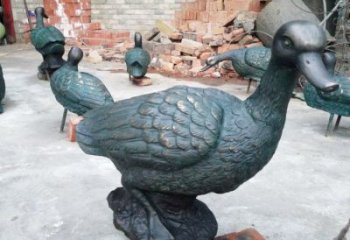 仿古鴨子雕塑廠(chǎng)家 戶(hù)外公園小品 廣場(chǎng)彩繪鴨子雕塑