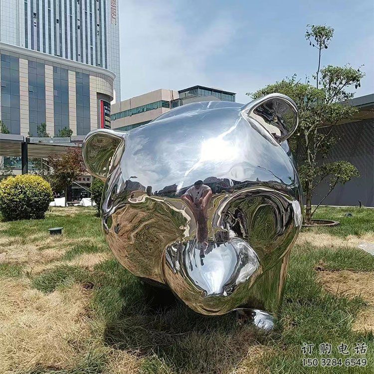 鏡面大熊貓雕塑廠家 現(xiàn)代戶外擺件 游樂場異形大熊貓雕塑 鏡面大熊貓雕塑廠家 現(xiàn)代戶外擺件 游樂場異形大熊貓雕塑