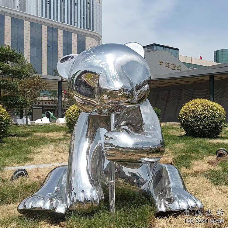 抽象大熊貓雕塑廠家 創(chuàng)意村口擺件 戶外大型大熊貓雕塑 抽象大熊貓雕塑廠家 創(chuàng)意村口擺件 戶外大型大熊貓雕塑