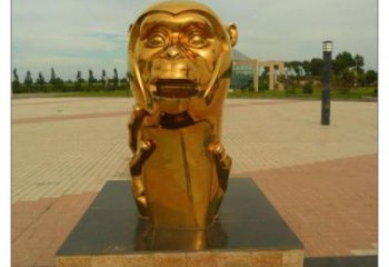 公園十二生肖雕塑廠家 中式鍍金小品 風(fēng)景區(qū)仿古十二生肖雕塑