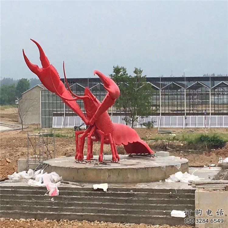 仿真大蝦雕塑廠家 大型歐式擺件 公園噴漆大蝦雕塑 仿真大蝦雕塑廠家 大型歐式擺件 公園噴漆大蝦雕塑