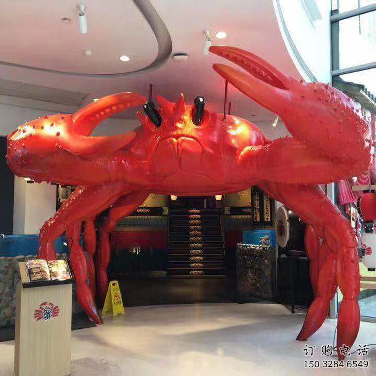 庭院大蝦雕塑廠家 歐式仿真擺件 戶(hù)外噴漆大蝦雕塑