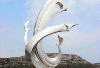 戶外鳳鳥(niǎo)雕塑廠家 現(xiàn)代歐式小品 酒店拉絲鳳鳥(niǎo)雕塑