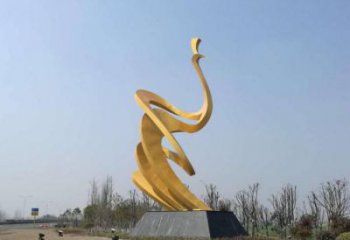 鍛造鳳鳥(niǎo)雕塑廠家 現(xiàn)代噴漆擺件 廣場(chǎng)現(xiàn)代鳳鳥(niǎo)雕塑