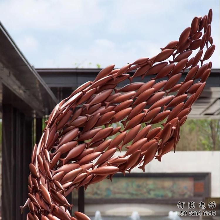 烤漆魚群雕塑廠家 海洋賓館擺件 現代抽象魚群雕塑 烤漆魚群雕塑廠家 海洋賓館擺件 現代抽象魚群雕塑