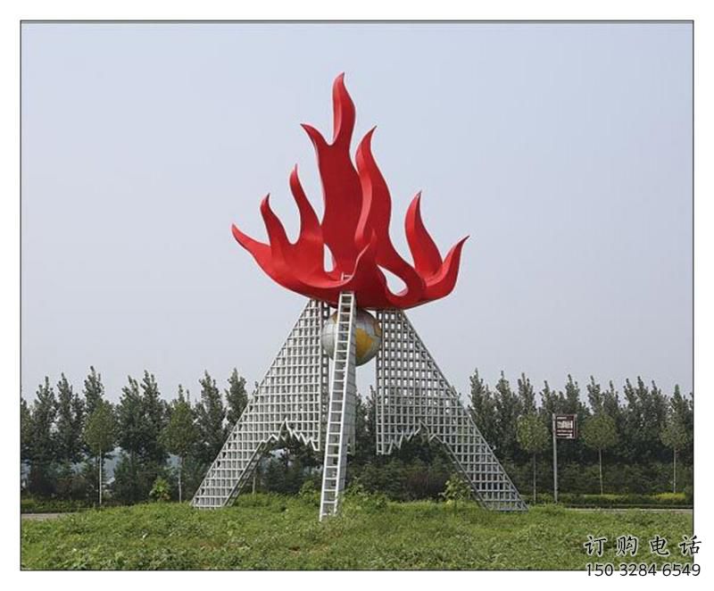體育火炬雕塑廠家 公園小品 大型不銹鋼火炬雕塑 體育火炬雕塑廠家 公園小品 大型不銹鋼火炬雕塑