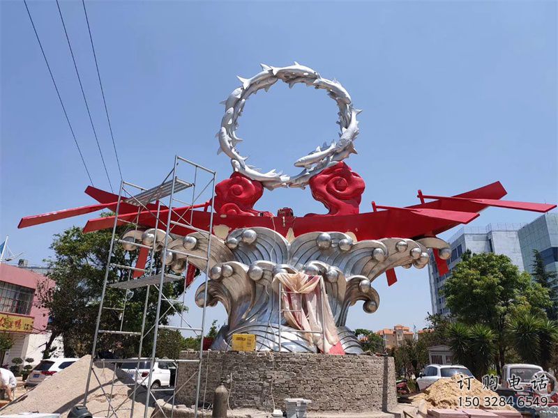 歐式波浪雕塑廠家 抽象公園擺件 現(xiàn)代不銹鋼波浪雕塑生產(chǎn) 歐式波浪雕塑廠家 抽象公園擺件 現(xiàn)代不銹鋼波浪雕塑生產(chǎn)