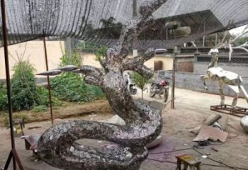 鏤空水浪雕塑廠家 現(xiàn)代公園小品 創(chuàng)意不銹鋼水浪雕塑生產(chǎn)