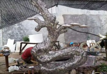 創(chuàng)意浪花雕塑廠家 現(xiàn)代公園小品 鏤空不銹鋼浪花雕塑生產