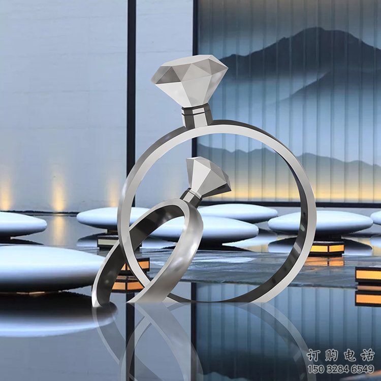 現(xiàn)代戒指雕塑廠家 大型別墅區(qū)擺件 歐式不銹鋼戒指雕塑 現(xiàn)代戒指雕塑廠家 大型別墅區(qū)擺件 歐式不銹鋼戒指雕塑