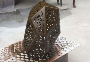異形石頭雕塑廠家 現(xiàn)代小品 廣場不銹鋼石頭雕塑