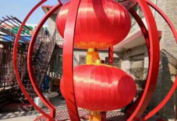 鏤空燈籠雕塑廠家 園林小品 戶外不銹鋼燈籠雕塑生產(chǎn)