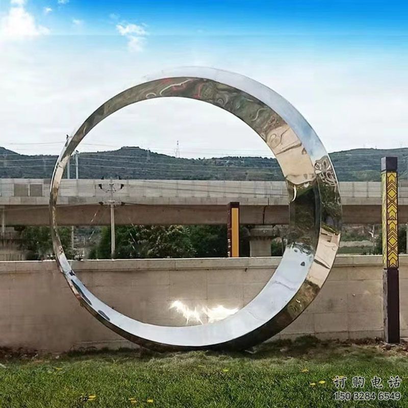 切面圓月雕塑廠家 庭院擺件 戶外不銹鋼圓月雕塑生產(chǎn) 切面圓月雕塑廠家 庭院擺件 戶外不銹鋼圓月雕塑生產(chǎn)