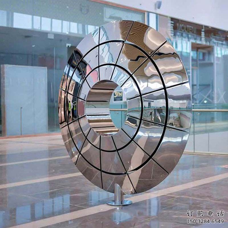 大型圓鏡雕塑廠家 鍛造鏡面小品 戶外不銹鋼圓鏡雕塑生產(chǎn)