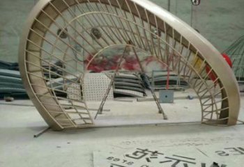 抽象拱門(mén)雕塑廠家 烤漆小品 戶(hù)外不銹鋼拱門(mén)雕塑生產(chǎn)