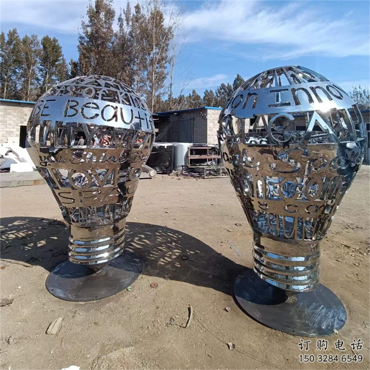 噴漆電燈雕塑廠家 中式小品 現(xiàn)代不銹鋼電燈雕塑生產(chǎn) 噴漆電燈雕塑廠家 中式小品 現(xiàn)代不銹鋼電燈雕塑生產(chǎn)