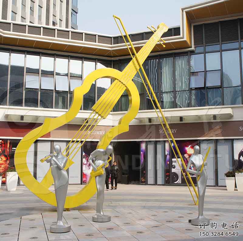 中式大提琴雕塑廠家 戶外小品 大型不銹鋼大提琴雕塑制作 中式大提琴雕塑廠家 戶外小品 大型不銹鋼大提琴雕塑制作