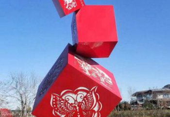 創(chuàng)意幾何體雕塑廠家 廣場小品 公園不銹鋼幾何體雕塑廠