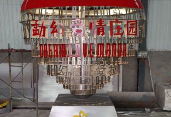 鏤空愛(ài)心雕塑廠家 園林小品 現(xiàn)代不銹鋼愛(ài)心雕塑廠