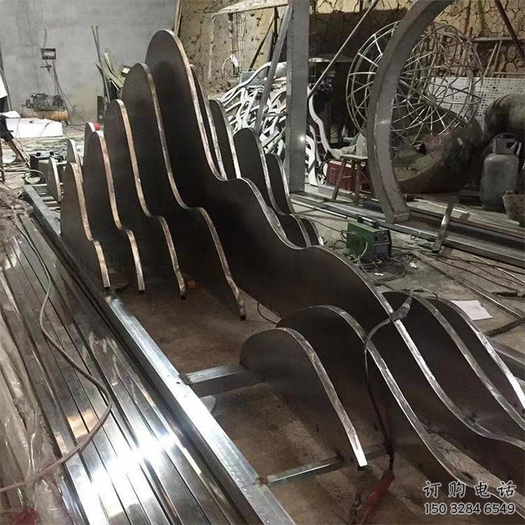 異形群山雕塑廠家 現(xiàn)代小品 歐式不銹鋼群山雕塑廠
