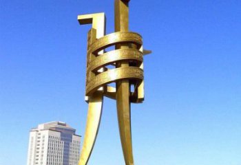 烤漆市政雕塑廠家 廣場(chǎng)小品 戶外不銹鋼市政雕塑廠