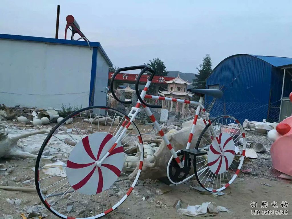 廣場自行車雕塑廠家 公園小品 現(xiàn)代不銹鋼自行車雕塑廠