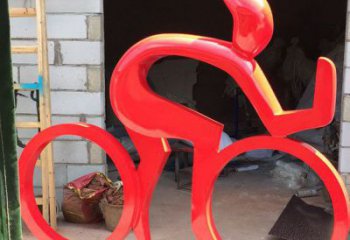 街道賽車(chē)雕塑廠家 現(xiàn)代擺件 烤漆不銹鋼賽車(chē)雕塑定制