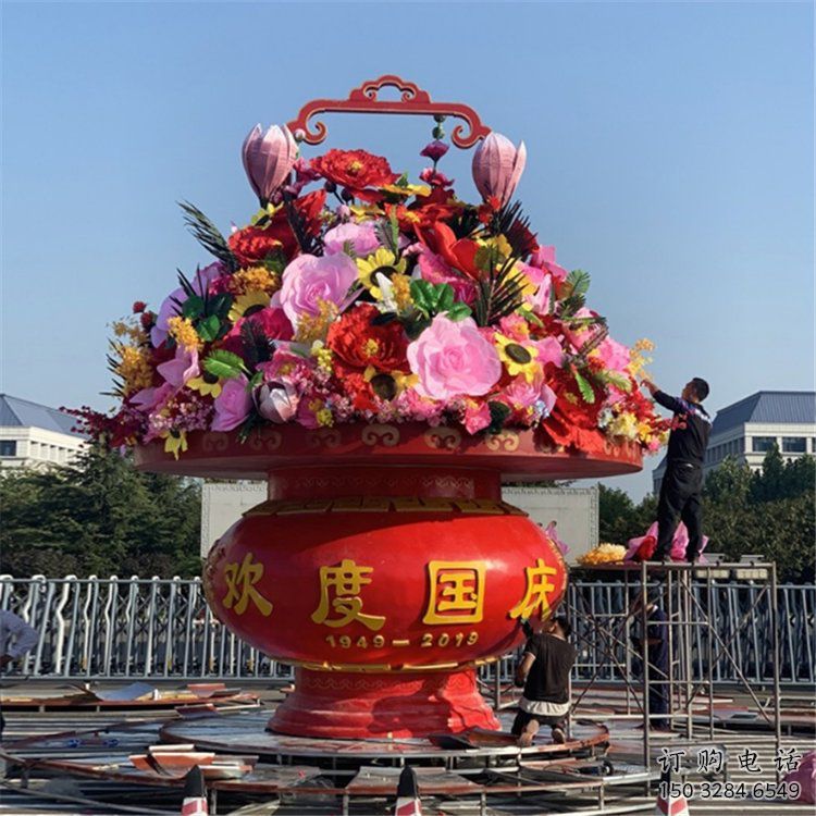 歐式花籃雕塑廠家 抽象擺件 現(xiàn)代不銹鋼花籃雕塑制作