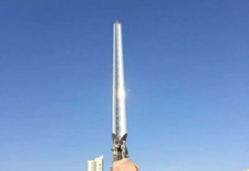 廣場劍雕塑廠家 公園小品 現(xiàn)代不銹鋼劍雕塑廠