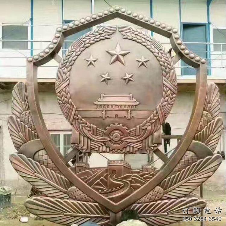 創(chuàng)意校徽雕塑廠家 校園廣場小品 大型?；盏袼軓S