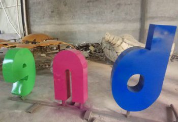 抽象數(shù)字雕塑廠家 現(xiàn)代小品 戶外不銹鋼數(shù)字雕塑廠