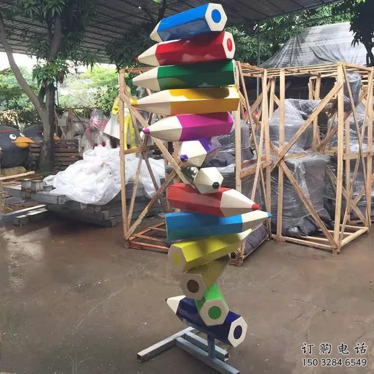 街頭鉛筆雕塑廠家 大型別墅區(qū)擺件 烤漆不銹鋼鉛筆雕塑廠 街頭鉛筆雕塑廠家 大型別墅區(qū)擺件 烤漆不銹鋼鉛筆雕塑廠