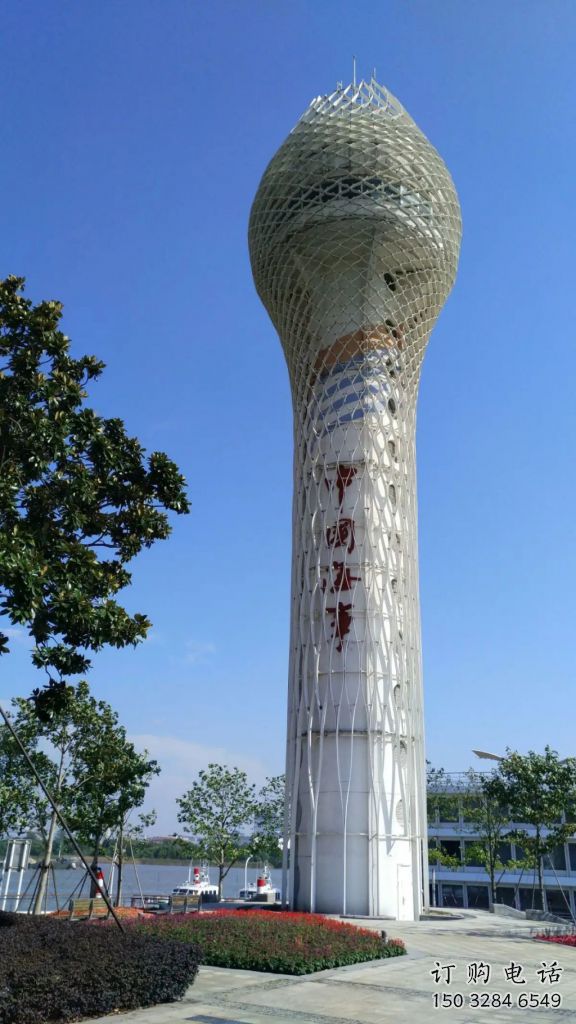 抽象話筒雕塑廠家 公園廣場小品 大型不銹鋼話筒雕塑廠