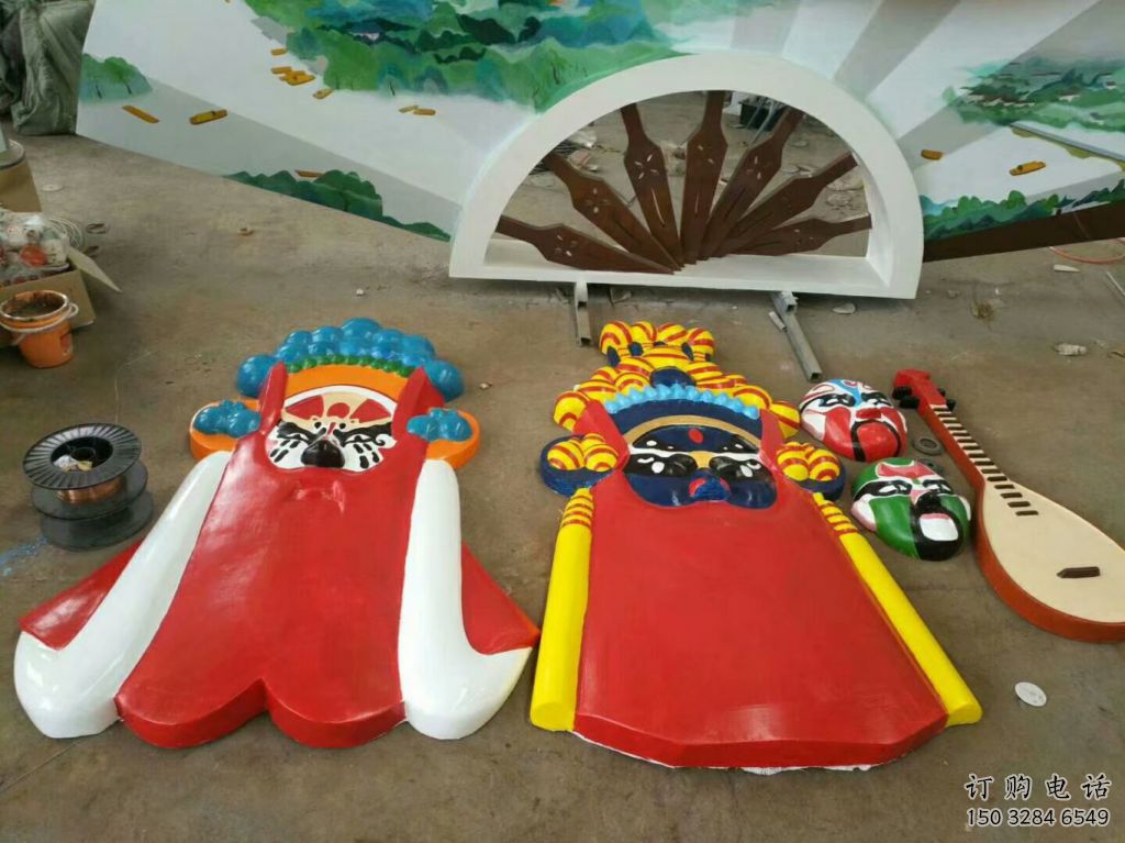 創(chuàng)意皮影雕塑廠(chǎng)家 烤漆小品 公園皮影雕塑廠(chǎng)