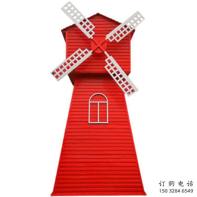 廣場大風(fēng)車雕塑廠家 創(chuàng)意小品 彩繪大風(fēng)車雕塑廠