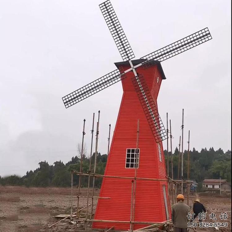 現(xiàn)代大風(fēng)車(chē)雕塑廠家 大型別墅區(qū)擺件 抽象大風(fēng)車(chē)雕塑廠