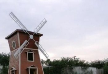 游樂(lè)場(chǎng)大風(fēng)車(chē)雕塑廠家 幼兒園擺件 噴漆大風(fēng)車(chē)雕塑價(jià)格