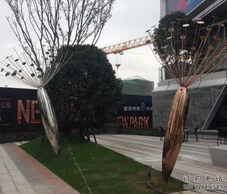烤漆蓮藕雕塑廠家 現(xiàn)代公園小品 廣場(chǎng)不銹鋼蓮藕雕塑廠